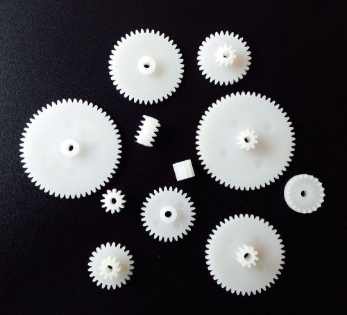 11 styles Plastic Gears All Module 0.5 Robot Parts for DIY NEW