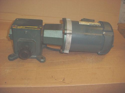 1/2 HP Marathon Electric Motor W/Grove Gear Box, 40:1 Ratio,TM218-2 1750 RPM RAT
