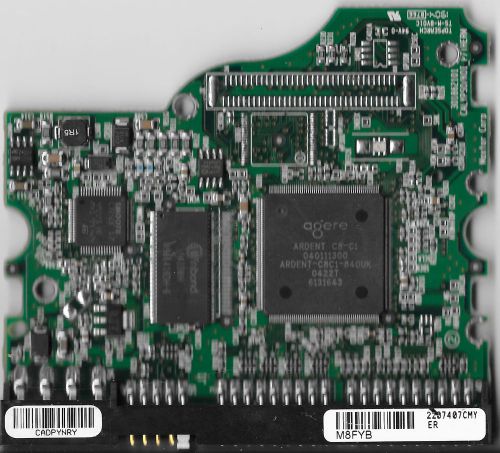 MAXTOR DIAMONDMAX PLUS 9 6Y160P0 160GB IDE HARD DRIVE PCB BOARD ONLY M8FYB