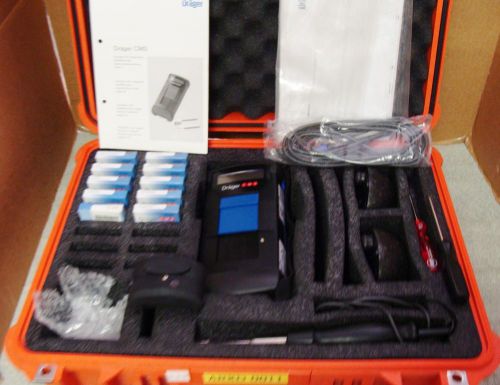 DRAGER 6405300 CMS EMERGENCY RESPONSE KIT! COMPLETE KIT!  TESTED AND WORKS!