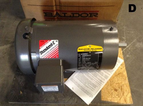 Baldor CM3554T 1.5 HP Electric Motor C-Face TEFC 1755 RPM 3PH Frame 145TC NIB