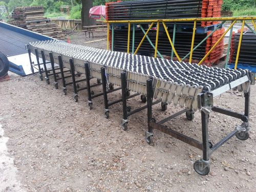 Conveyor roller accordion nestaflex flexible  12&#039;x24&#034; per section pallet racks for sale