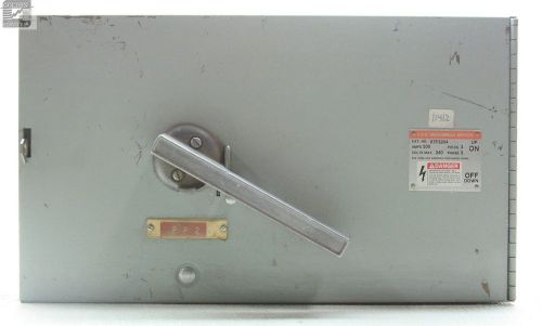 I-T-E V7F3204 Vacu-Break Switch 240V 200A 3PH