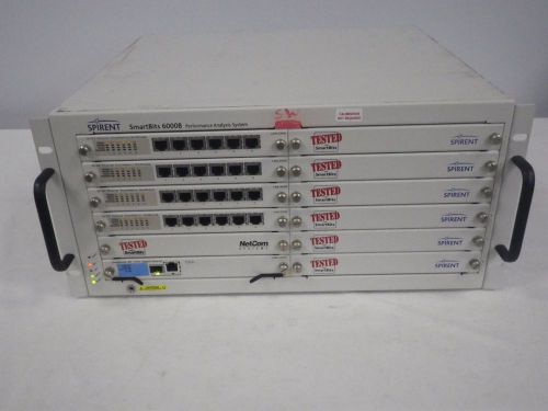 Spirent Smartbits 6000B W/ (4)LAN-3100A(1)LAN-3327A CARDS