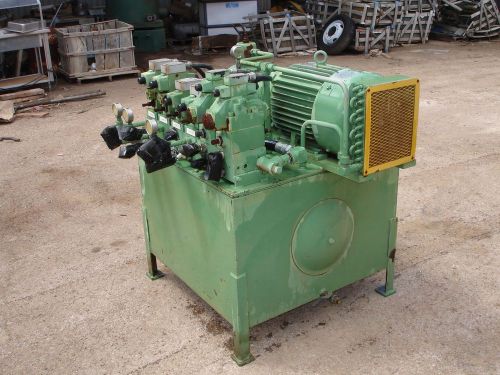 Continental hydraulics® - electric powered heavy duty hydraulic power motor unit for sale