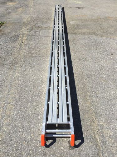 Lynn l21424 14&#034; w x 24&#039; aluminum plank/stage/catwalk/ladder jack-500lb 2 person for sale