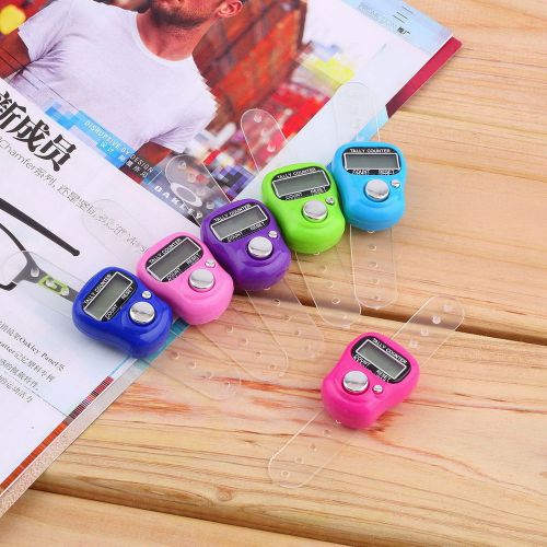 Stitch Marker And Row Finger Counter LCD Electronic Digital Tally Counter LO