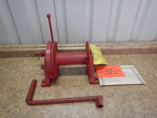 New beebe 1/2 ton handi-winch hand winch w/ brake am-6b 5.25: 1 ratio for sale