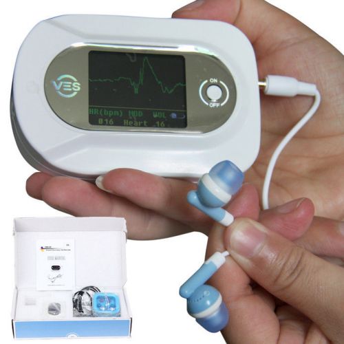 Color lcd electronic visual stethoscope/auscultation device+spo2+ecg waveform hr for sale