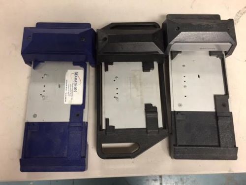 Lot of 3 Addressograph Manual Credit Card Reader Imprint Machine