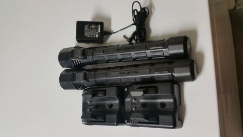 Pelican M11 8050 Flashlight (2 flashlights, 2 charger stands, 1 charger)