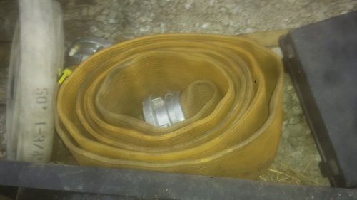 5&#034; x 25&#034; rubber fire hose used