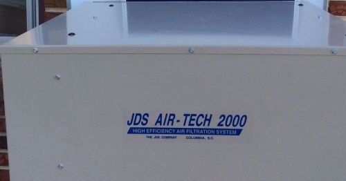 JDS AIR TECH 2000 MODEL 350 HIGH EFFICIENCY AIR FILTARTION SYSTEM ~ WORK GOOD