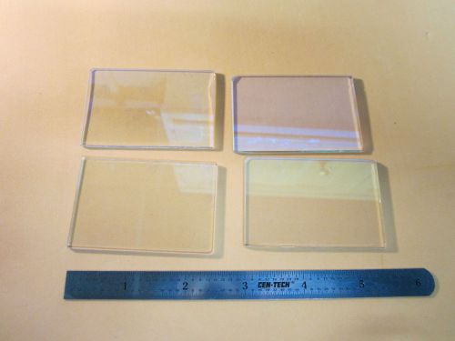 OPTICAL ITO COATED HOYA JAPAN GLASS SHEET INDIUM TIN OXIDE LASER OPTICS BN#13-03