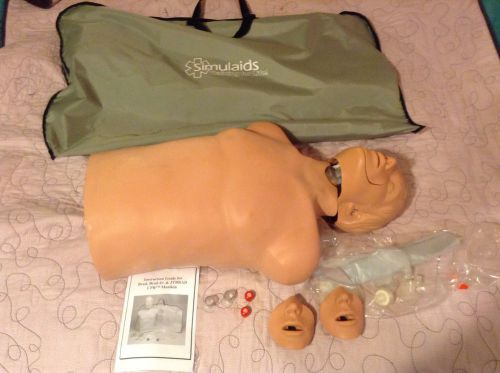 Simulaids Adult Manikin With Carrying Bag And Extras CPR