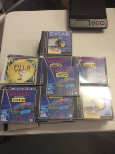 Lot of 70 Empty DVD CD jewel cases - Clear With Inserts