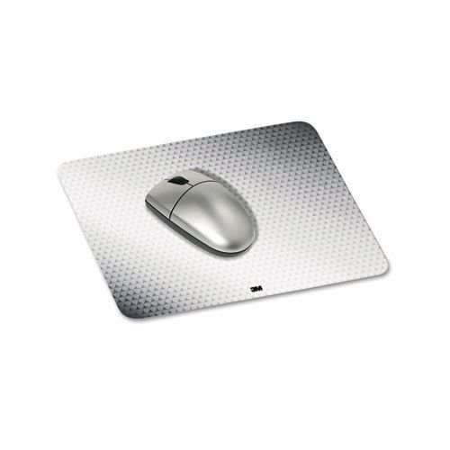 Precise mouse pad, nonskid repositionable adhesive back, 8 1/2 x 7, gray/bitmap for sale