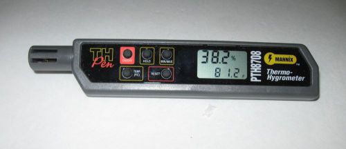 Mannix PTH 708 &#034;Pen&#034; Thermo-Hygrometer