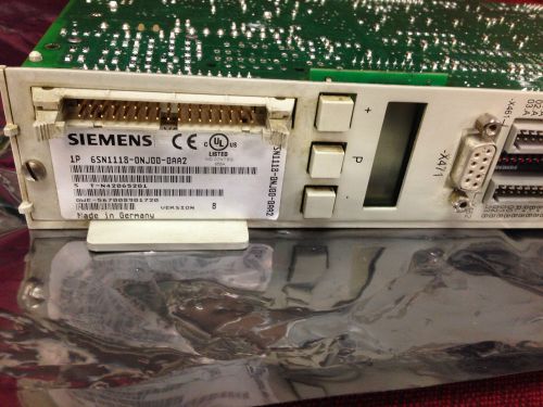 6SN1118-0NJ00-0AA2  Siemens  611U control card Tested-comp.6SN1118-0NJ00-0AA1