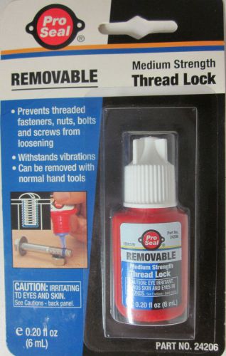 PRO LOK medium strength thread lock sealing compound PRO SEAL 24206 removable