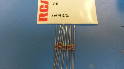 (4 PCS) 1N462 RCA (EQUIVALENT NTE177)Diode Switching 200V 0.25A 2-Pin DO-35