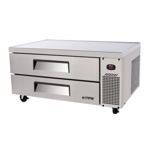 Turbo Air TCBE-48SDR, 48-inch Two Drawer Refrigerated Chef Base