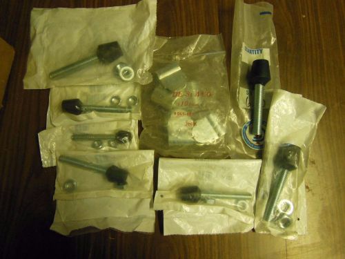 LOT 8 DESTACO 527208 247208  FLAT TIP SPINDLE CLAMP PART HARDWARE 110122 + MIXED