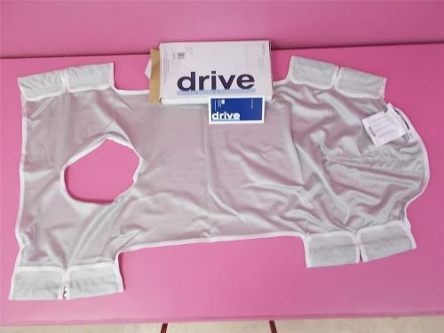 New Drive Medical 13251D Patient Transfer Lift Sling w/ Commode Hole 400 lb Cap