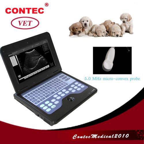 NEW 5.0MHz Micro-Convex laptop B-Ultrasound Diagnostic System VET Veterinary