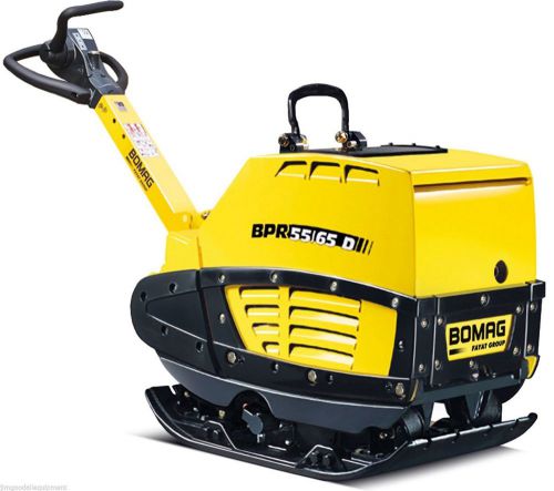 Bomag bpr60/65 diesel/e-start vibratory plate 25.6&#034; pad,1003lbs,13,500lbs force for sale