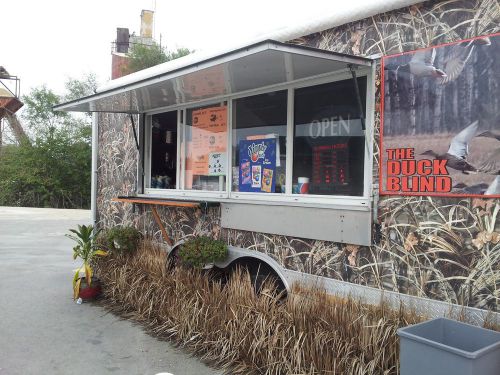 The Duck Blind - Custom Camo Wraped Concession Trailer