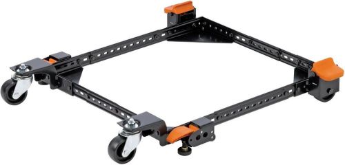 Htc 3000 heavy duty universal adjustable 4 wheel mobile base 700 lbs capacity for sale