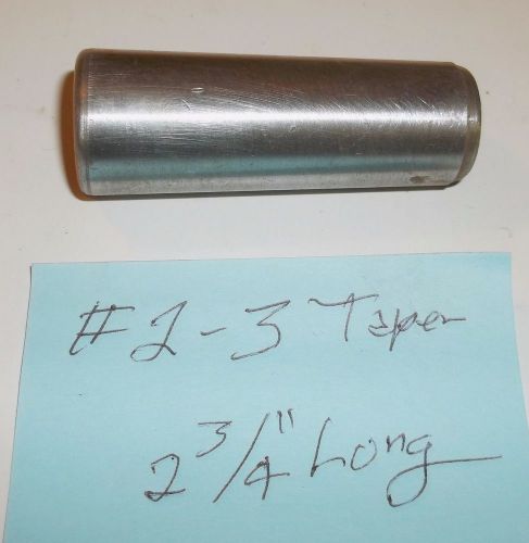 #2 – 3 morse taper sleeve adaptor fer lathe drill press milling machine for sale