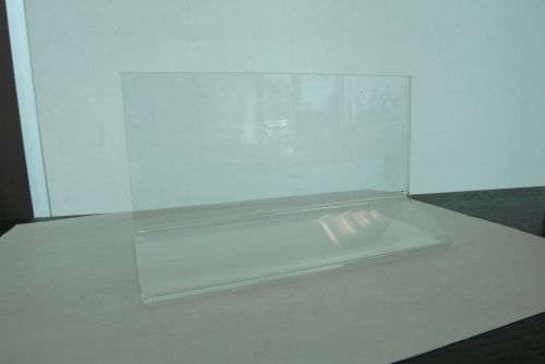 Acrylic Sign Holder 6&#034; x 3-1/2&#034; Lot of 175 Signs