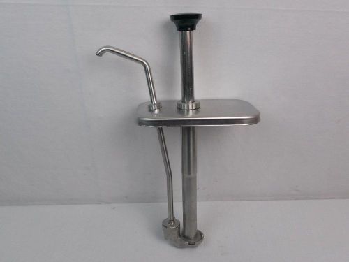 Server products stainless steel condiment fountain pump 82120-mirror finish lid for sale
