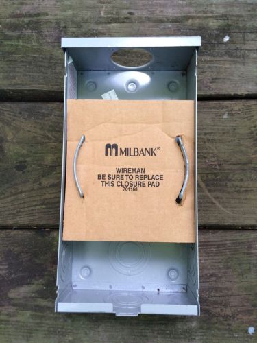 Milbank U200 Type 3R Enclosure with meter socket