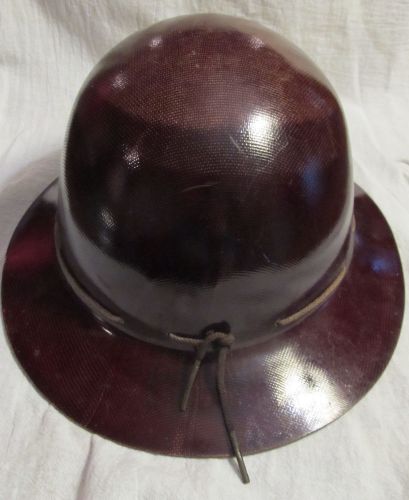 Vintage msa skullgard type k full brim miner&#039;s hard hat for sale