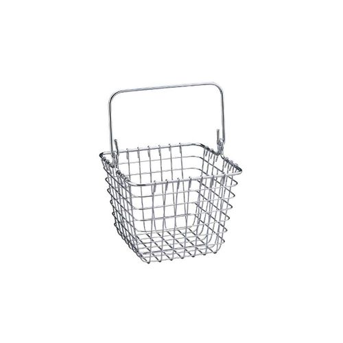 InterDesign Century Works Basket 7 x 7 Chrome 7-Inch by 7-Inch