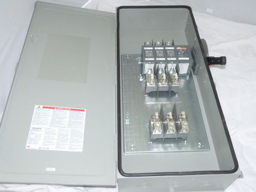 ABB EOH364RK 3p 200a 600v Fusible HD N3R Safety Switch New With 200a Fuses