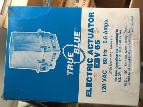 True Blue Electric Actuator EBV-65, New in Box