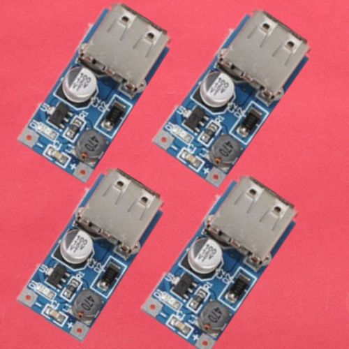 4pcs DC-DC 0.9-5V to 5V 600mA USB Charger DC to DC Converter Step Up Module