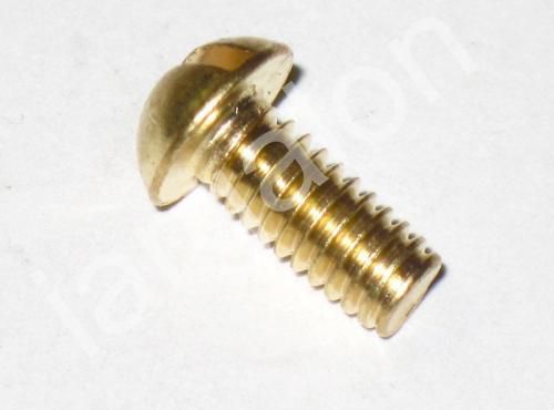 Brass Screw 8-32 x 3/8&#034; Round Head Slotted for Faucet Repair (3 pack) NEW