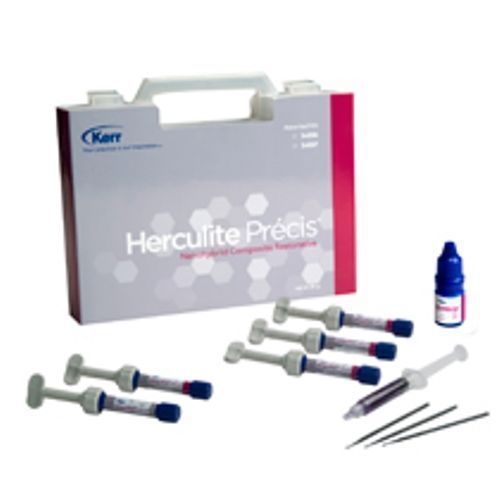 2 x Kerr Herculite Precis Universal Nanohybrid Composite Kit Dental Supply new #