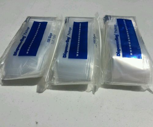 2 x 5 zip loc bags reclosable zippit bags clear 2mil poly bags 300 pcs 2&#034; x 5&#034; for sale