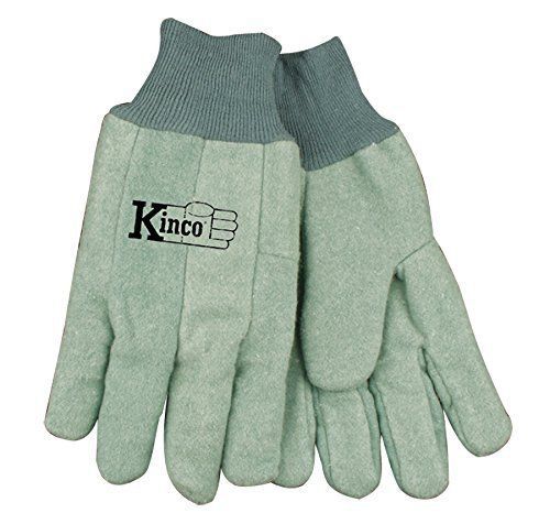 KINCO Chore Green Cotton Work Gloves Size XXLarge Farm Construction  *1 Pair*