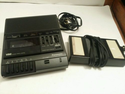 Panasonic RR-830 Standard Cassette Transcriber VSC with RP-2692 Foot Control