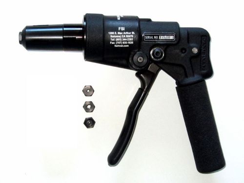 New fsi d-700c hydraulic hand rivet gun riveter blind fastener cherrymax rare! for sale