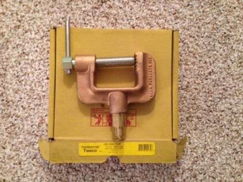 Thermadyne tweco 600a  ground clamp # gc-600-tmp 9210-1202 for sale