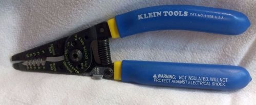 Klein Tools 11055 Wire Stripper / Cutter; 10-18 AWG Solid, 12-20 AWG Stranded