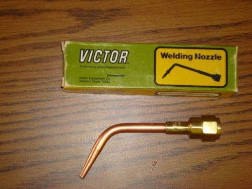 NOS VICTOR WELDING BRAZING NOZZLE, 2-W-1 Weld FITS VICTOR 100 Series